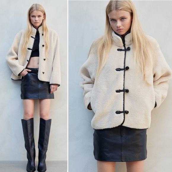 H&M Fluffy Teddy Jacket 3XL - Picture 1 of 7